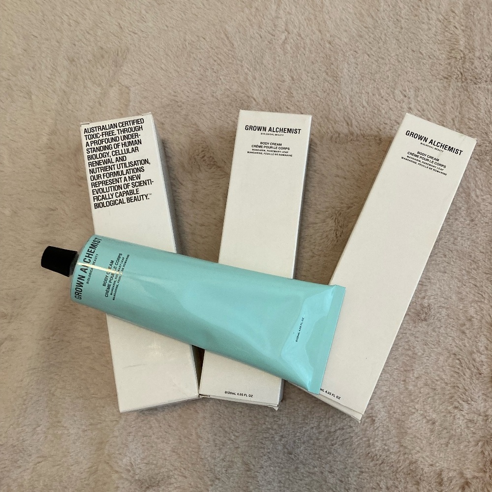 Grown Alchemist Body Cream Mandarin, Rosemary Leaf